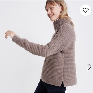 Madewell mockneck sweater